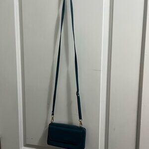 Elegant Teal Crossbody Bag